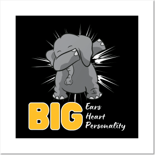 Big ears heart and personality Posters and Art